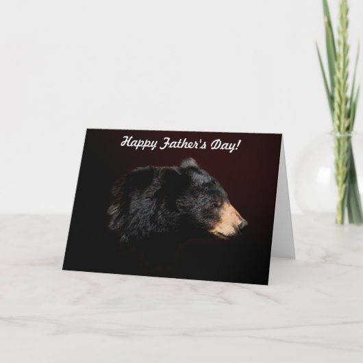 Wildlife Father's Day Card Karte (Vorderseite)