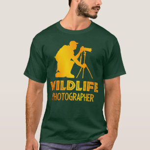Wildlife Fotograf Safari Reise Familienurlaub T-Shirt