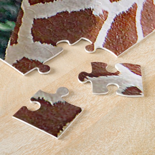 Wildlife Giraffe Foto Puzzle (Seite)