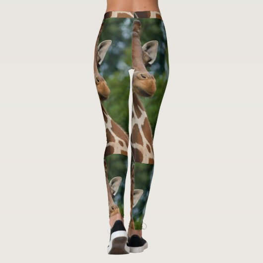 Wildlife Giraffe Lover Leggings (Rückseite)