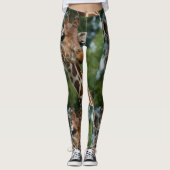 Wildlife Giraffe Lover Leggings (Vorderseite)