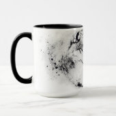 Wildlife Grau & Black Wolves Tasse (Links)
