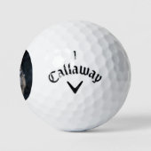 Wildlife Gray Wolf Wilderness Wolf Golfball (Logo)