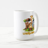 Wildlife Harmony for animal lover Kaffeetasse (VorderseiteRechts)