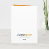 Wildlife Hippo Puzzle Grußkarte Karte (Rückseite)