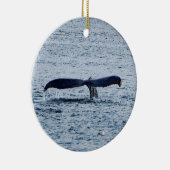 Wildlife Humpback Whale Schwanz Foto Keramik Ornament (Rechts)