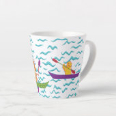 Wildlife Kayakers Milchtasse (Rechte Ecke)