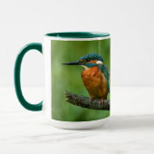 Wildlife Kingfisher Foto Tasse (Links)