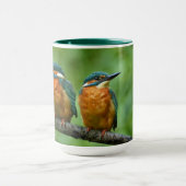 Wildlife Kingfisher Foto Tasse (Zentrum)