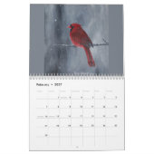 Wildlife-Kunst Kalender (Feb 2027)