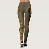 Wildlife Leopard Print Leggings (Rückseite)