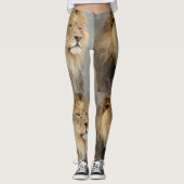 Wildlife Lion Lover Leggings (Vorderseite)