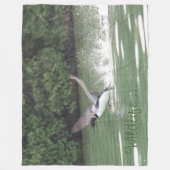 Wildlife Loon Throw Blanket Fleecedecke (Vorderseite)