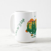 Wildlife Lover Colourful Design  Kaffeetasse (Vorderseite Links)