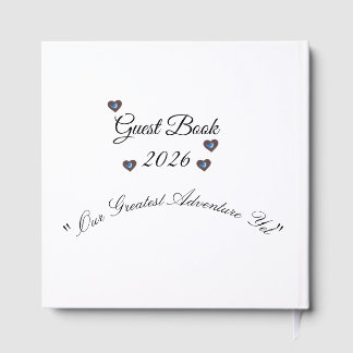 Wildlife Lover Wedding memorial Foil Guestbook Gästebuch
