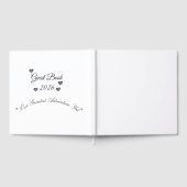 Wildlife Lover Wedding memorial Foil Guestbook Gästebuch (Voll)