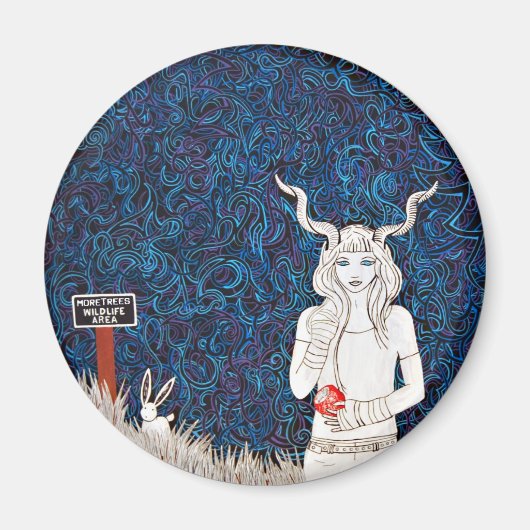 Wildlife Magnet von Meghan Oona Clifford (Vorne)