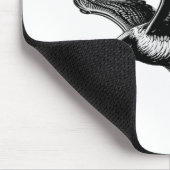 🦅 Wildlife Majesty Falcon Strike Design Mausklick Mousepad (Ecke)