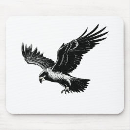 🦅 Wildlife Majesty Falcon Strike Design Mausklick Mousepad