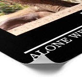 Wildlife Motivierend Posters Elephant Teamwork Poster (Ecke)