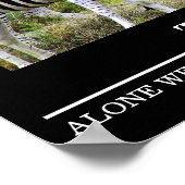 Wildlife Motivierend Posters Zebra Teamwork Poster (Ecke)