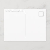 Wildlife Nest Art Postkarte (Rückseite)