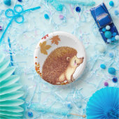 Wildlife - Niedlicher Igel-Papierplatte Erntedank Pappteller (Party)