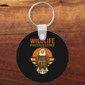 Wildlife Photographer Bald Eagle Bird Photography  Schlüsselanhänger (Vorderseite)