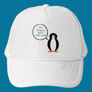 Wildlife-Pinguin-Bewusstseins-Erbe-Geschenk Truckerkappe