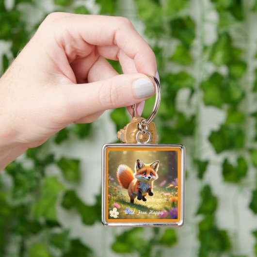 "Wildlife Play Scene" Schlüsselanhänger (Hand)
