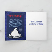 Wildlife Polar bear Puzzle Grußkarte Karte (Innenseite)