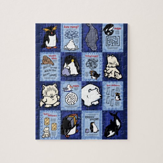Wildlife Polar Puzzle in Puzzle Jigsaw (Vertikal)