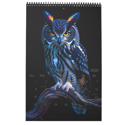 Wildlife Portrait Kalender (Feb 2026)