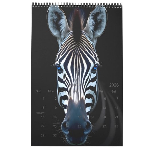Wildlife Portrait Kalender (Mär 2026)