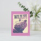 Wildlife Postkarte (Stehend Vorderseite)