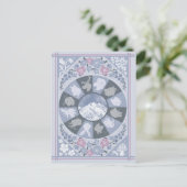 Wildlife Profil Postkarte (Stehend Vorderseite)