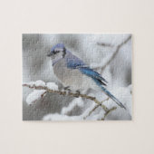 Wildlife Puzzle-Blue-Jay Puzzle (Horizontal)