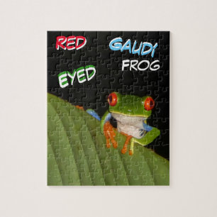 Wildlife Puzzle: Costa Rica Frog Puzzle