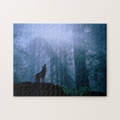 Wildlife Puzzle-Deep Woods Wolf Puzzle (Horizontal)