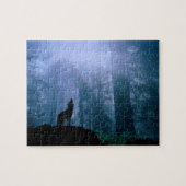 Wildlife Puzzle-Deep Woods Wolf Puzzle (Horizontal)