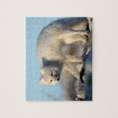 Wildlife Puzzle-Fox Puzzle (Vertikal)