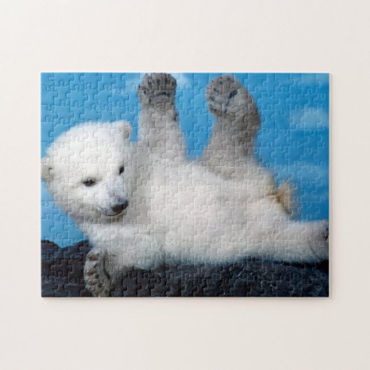 Wildlife Puzzle-Polar Bear Cube Puzzle (Horizontal)