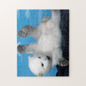 Wildlife Puzzle-Polar Bear Cube Puzzle (Vertikal)