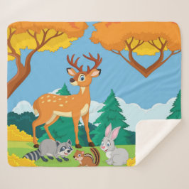 Wildlife Raccoon Chipmunk Rabbit Deer Fall Landsca Sherpadecke