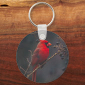 Wildlife Red Kardinal Foto Schlüsselanhänger (Vorderseite)