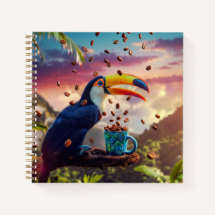 WILDLIFE REGENWALD TUKAN NOTIZBLOCK