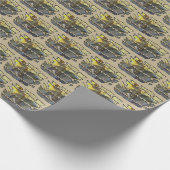 Wildlife Ripped Lion Fest Geschenkpapier (Ecke)