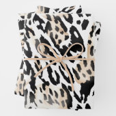 Wildlife Safari Furs Prints Patterns Exotic Dschun Geschenkpapier Set (Beispiel)