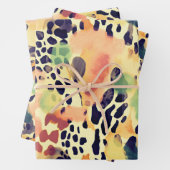 Wildlife Safari Tiere Furs Prints Patterns Geschenkpapier Set (Beispiel)