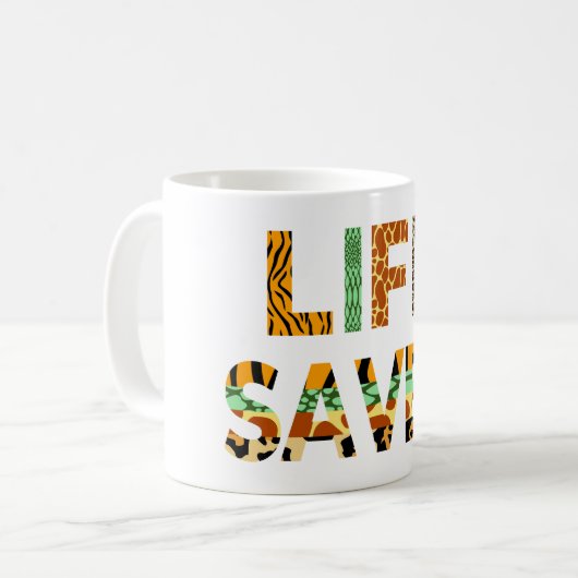 Wildlife Saver Kaffeetasse (Vorderseite Links)